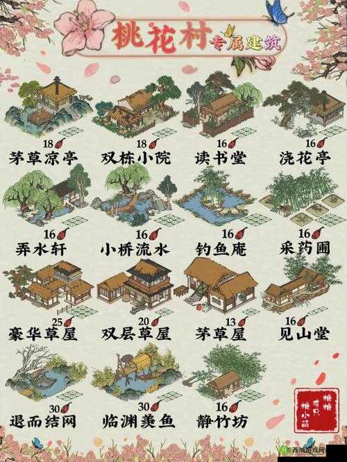 江南百景图桃花村小树林究竟在哪？解锁位置全攻略揭秘！